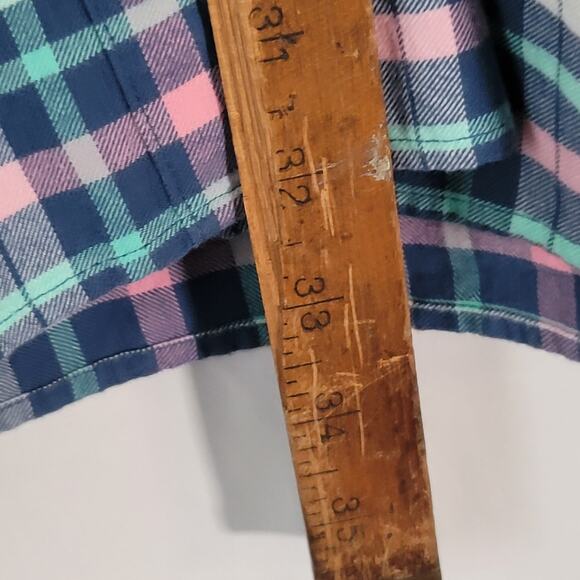 Vineyard Vines- NWT- Women's Plaid long sleeve dress- size 4 - Picture 8 of 9